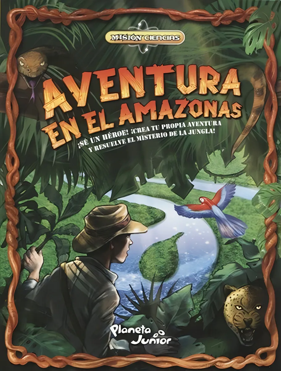 Aventura en el amazonas cover