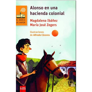 Alonso en una hacienda colonial