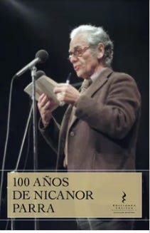 100 años de Nicanor Parra cover