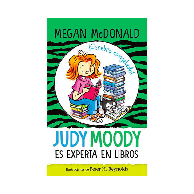 Judy Moody es experta en libros.