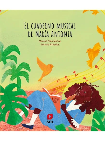 El cuaderno musical de María Antonia cover