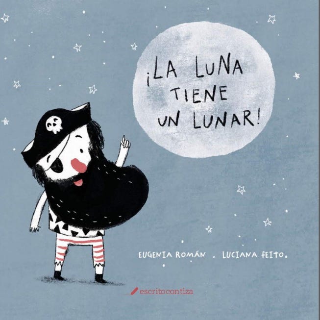 ¡La luna tiene un lunar! cover