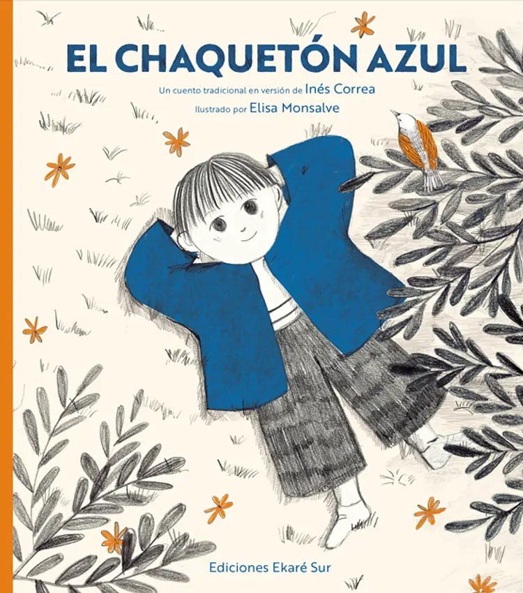 El chaquetón azul