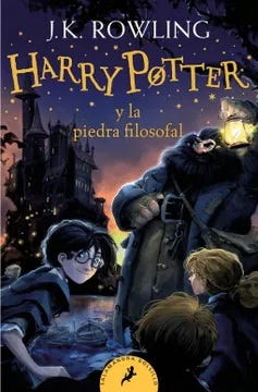 Harry Potter y la piedra filosofal cover