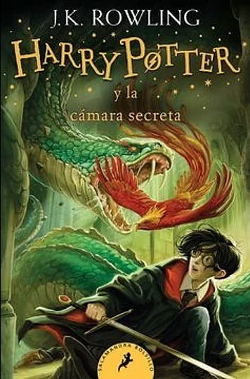 Harry Potter y la cámara secreta cover