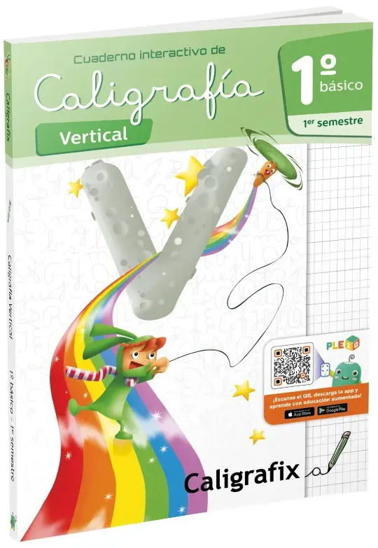Caligrafia Vertical 1° Basico 1° Semestre cover