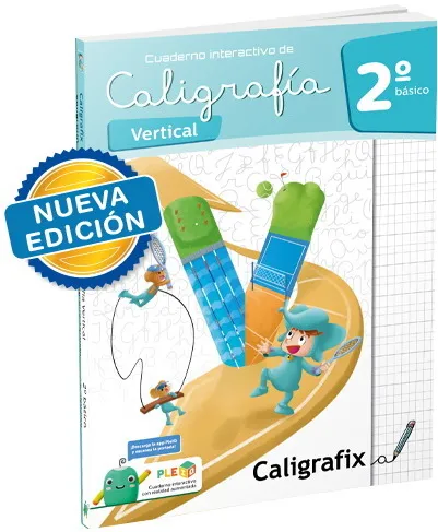 Caligrafia Vertical 2° Basico (Pleiq) cover