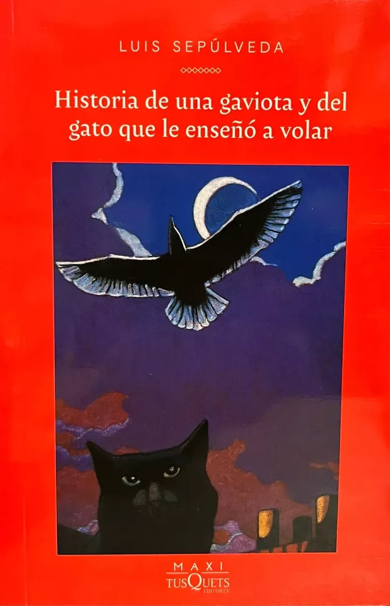 Historia de una gaviota y del gato que le enseño a volar cover