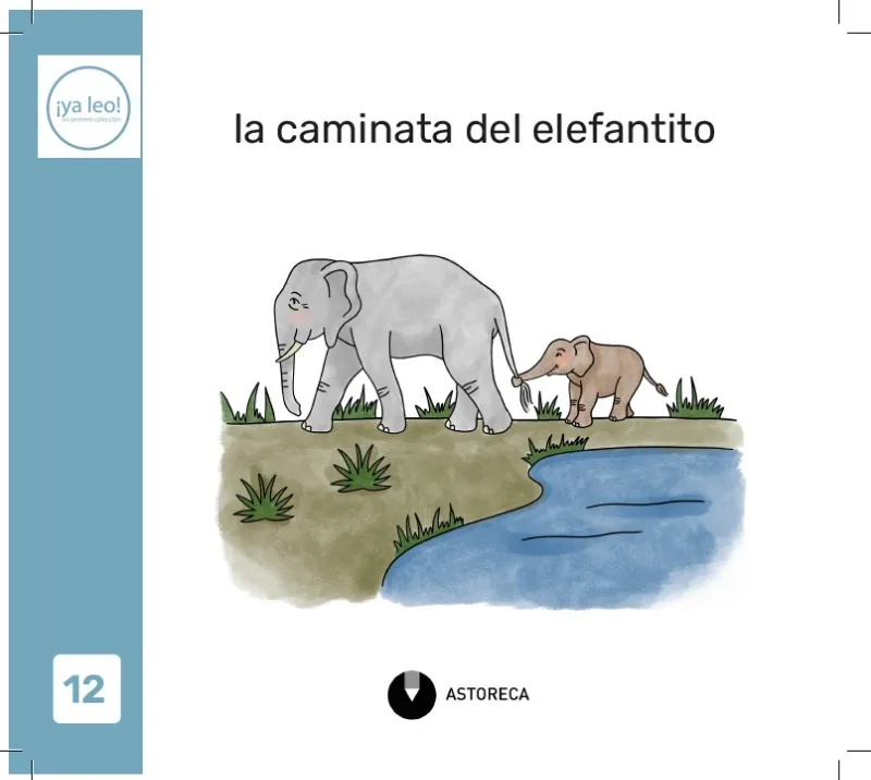 La caminata del elefantito cover