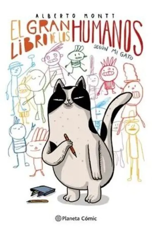 El gran libro de los humanos según mi gato cover