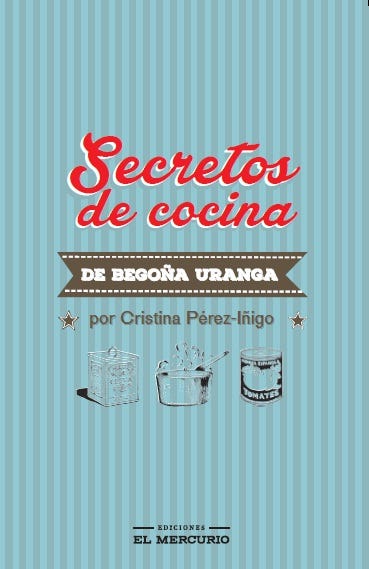 Secretos de cocina de Begoña Uranga