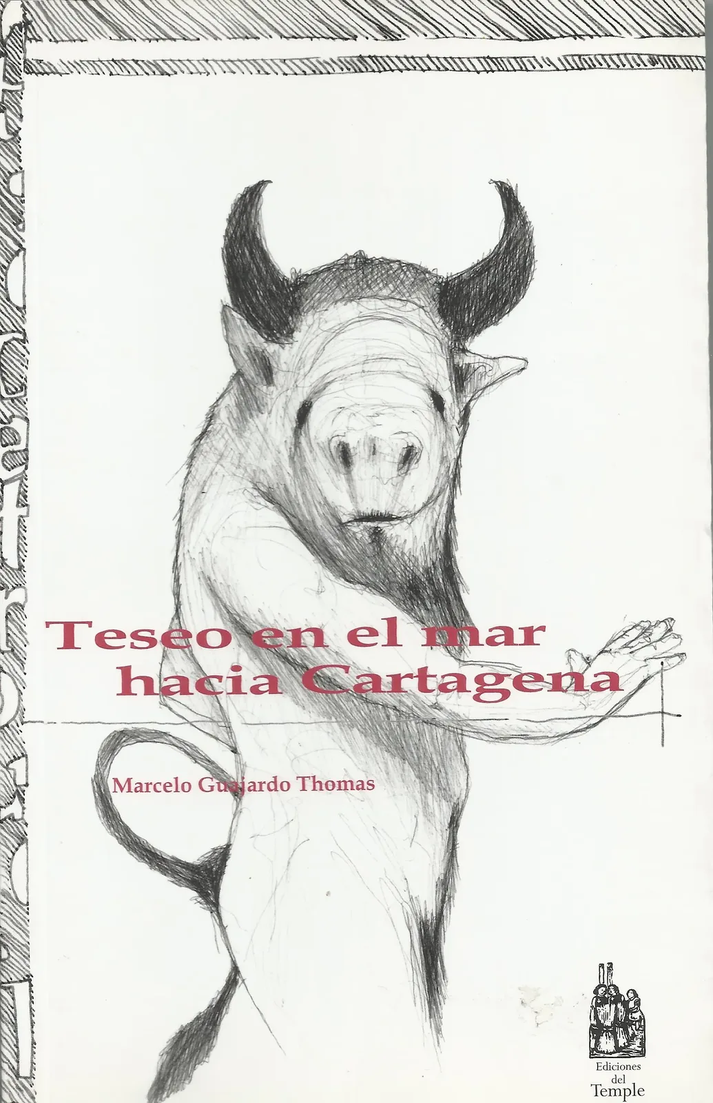 Teseo en el mar hacia Cartagena cover