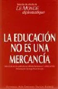 La educación no es una mercancía