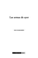 Las armas de ayer cover
