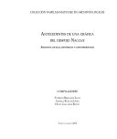 Antecedentes de una gráfica del despojo Nagche cover