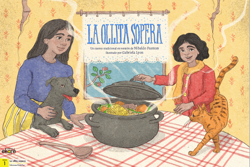 La ollita sopera. Láminas kamishibai