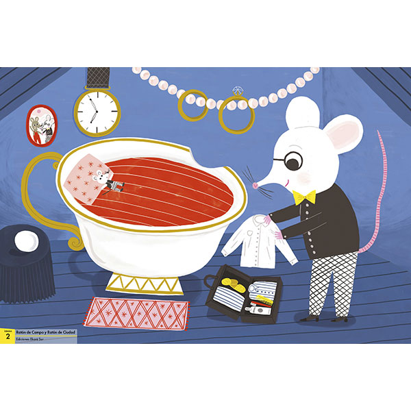 Ratón de campo y ratón de ciudad