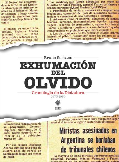 Exhumación del olvido. Cronología de la dictadura