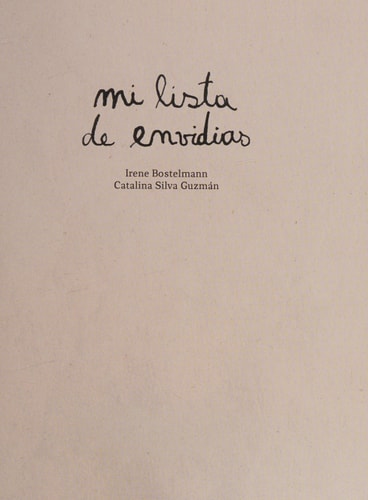 Mi lista de envidias cover