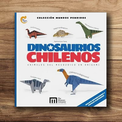 Dinosaurios chilenos : Animales del mesozoico en Origami