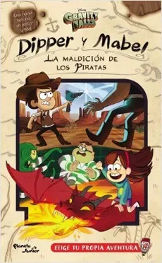 Dipper y Mabel la maldición de los piratas cover