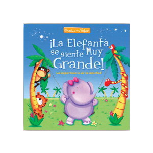 ¡La elefanta se siente muy grande!