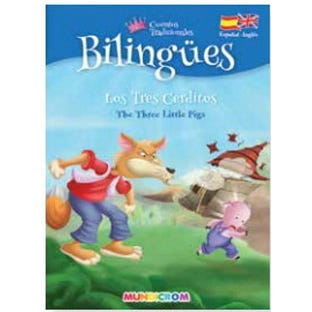 Los tres cerditos Bilingües cover