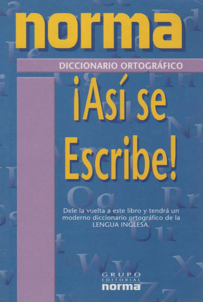 ¡ Así se escribe! cover