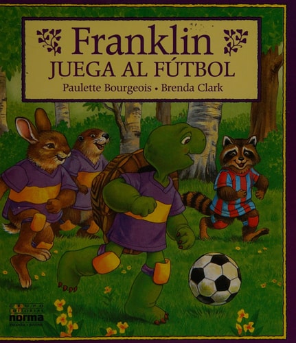 Franklin juega al fútbol