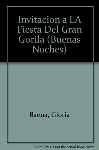 Invitación a la fiesta del gran gorila cover