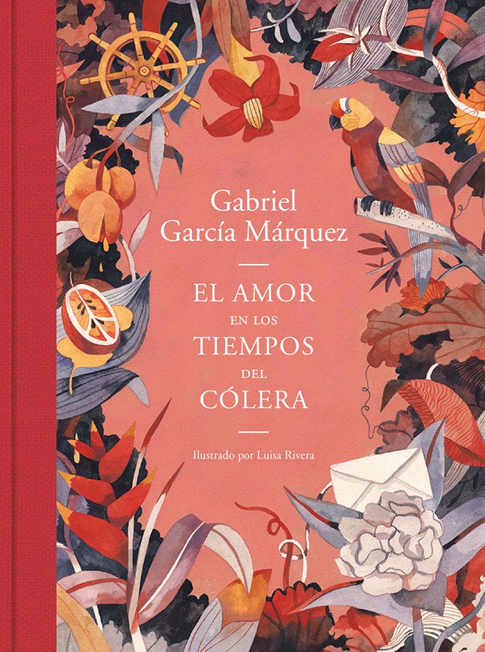 El amor en los tiempos del cólera cover