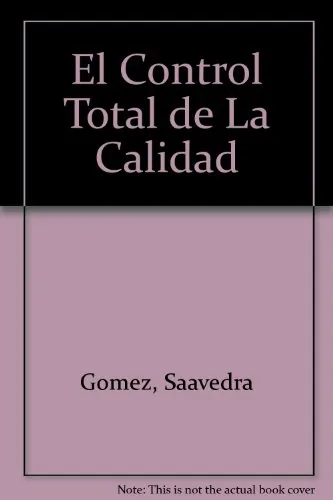El control total de la calidad cover