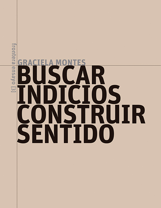 Buscar indicios, construir sentido cover