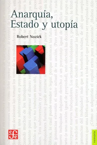 Anarquía, Estado y utopía cover