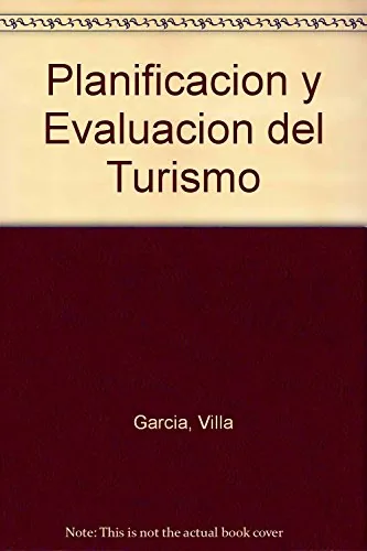 Planificación y evaluación del turismo cover