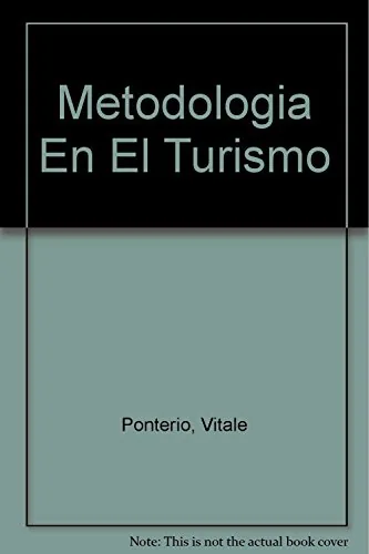 Metodología en el turismo cover