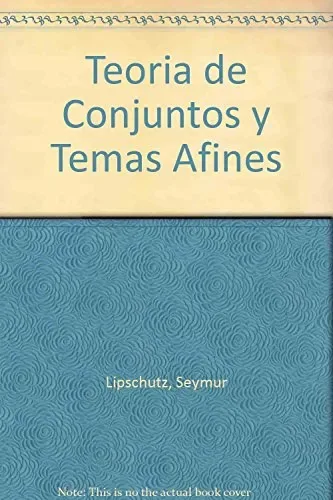 Teoría de conjuntos y temas afines cover
