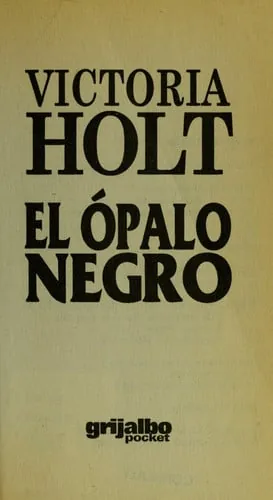 El ópalo negro