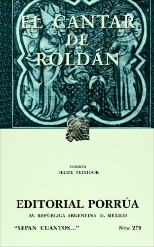 El cantar de Roldán cover