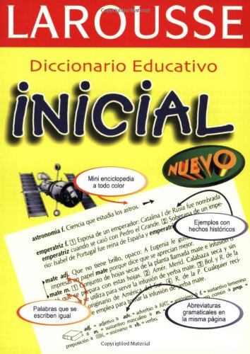 Larousse diccionario educativo inicial cover