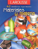Materiales y Materia cover