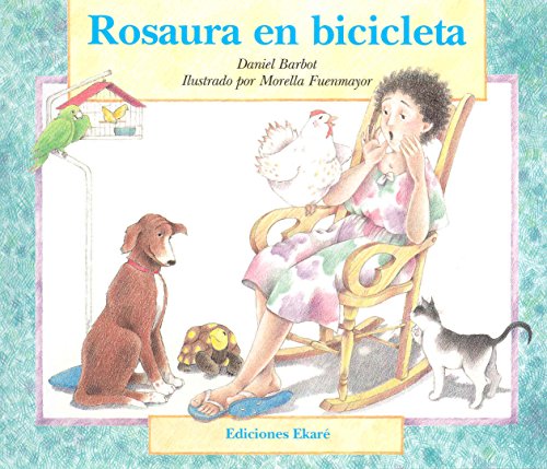 Rosaura en bicicleta