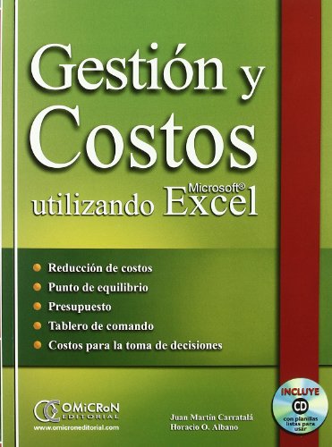 Gestión y costos con microsoft excel