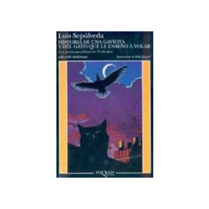 Historia de una gaviota y del gato que le enseñó a volar cover