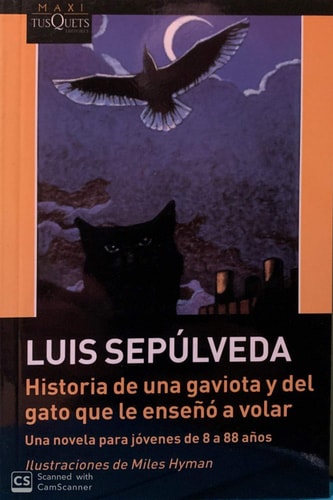 Historia den una gaviota y del gato que le enseñó a volar cover