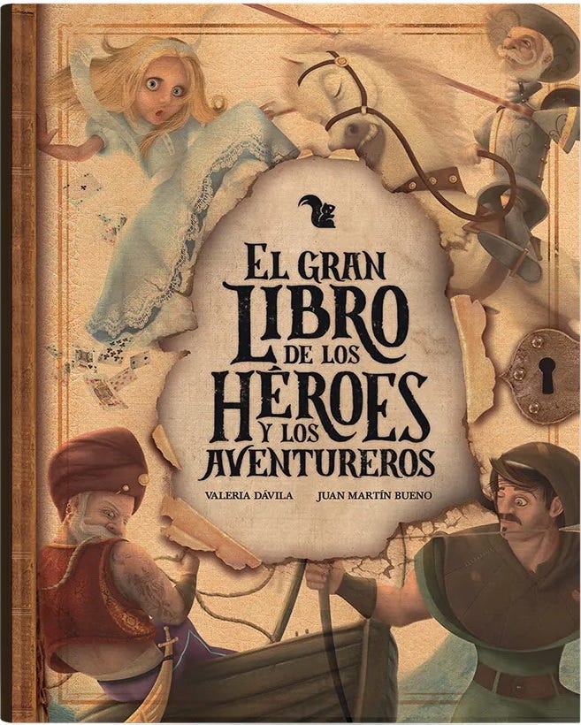 El Gran Libro De Los Heroes Y Los Aventureros
