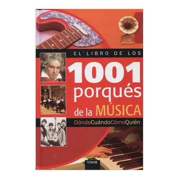 El libro de los 1001 porqués de la música cover