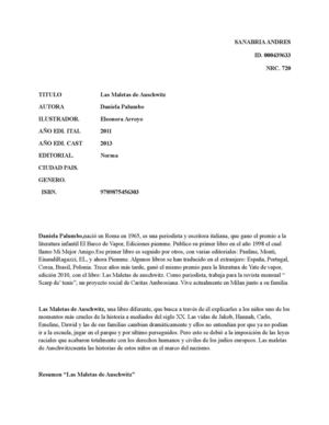 Las maletas de Auschwitz