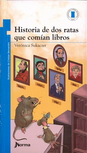 Historias de dos ratas que comian libros cover