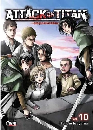 Attack On Titan #10 cover